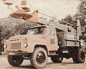 Автовышка на ГАЗ-53