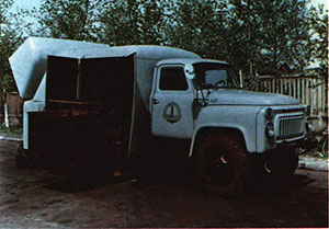 Поливомоечная машина на ГАЗ-53