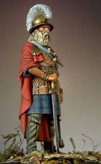 Кельтский воин периода Hallstat  VI век