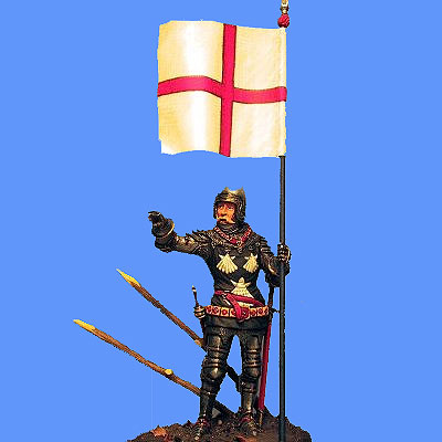 Английский знаменосец Генриха V 1415 (Азенкур).