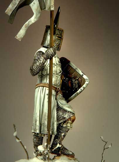 Тевтонский рыцарь XIII век.