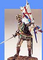 Английский знаменосец 1415 Азенкур.