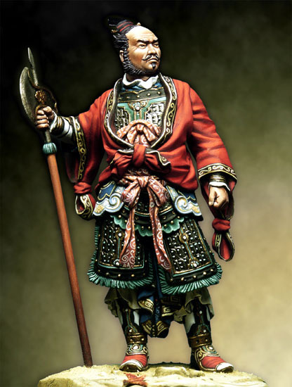 Китайский генерал. Династия Тан.