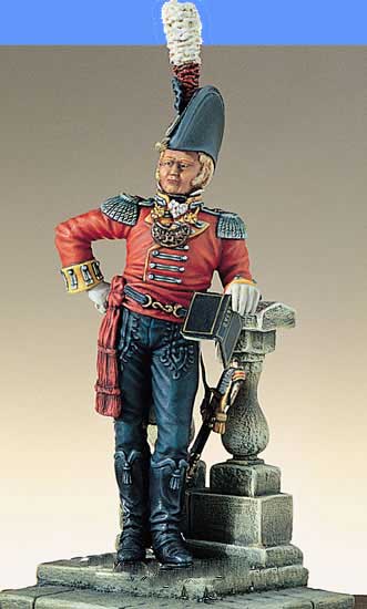 Английский офицер 16 полка 1802.