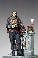 Английский гусар 7-ого гусарского полка 1815.