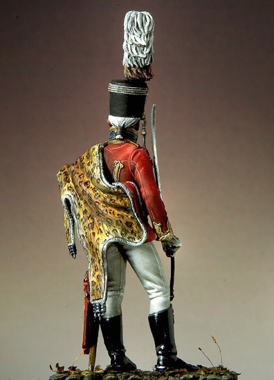 Русский офицер гвардейских гусар 1802-09.
