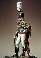 Русский офицер гвардейских гусар 1802-09.